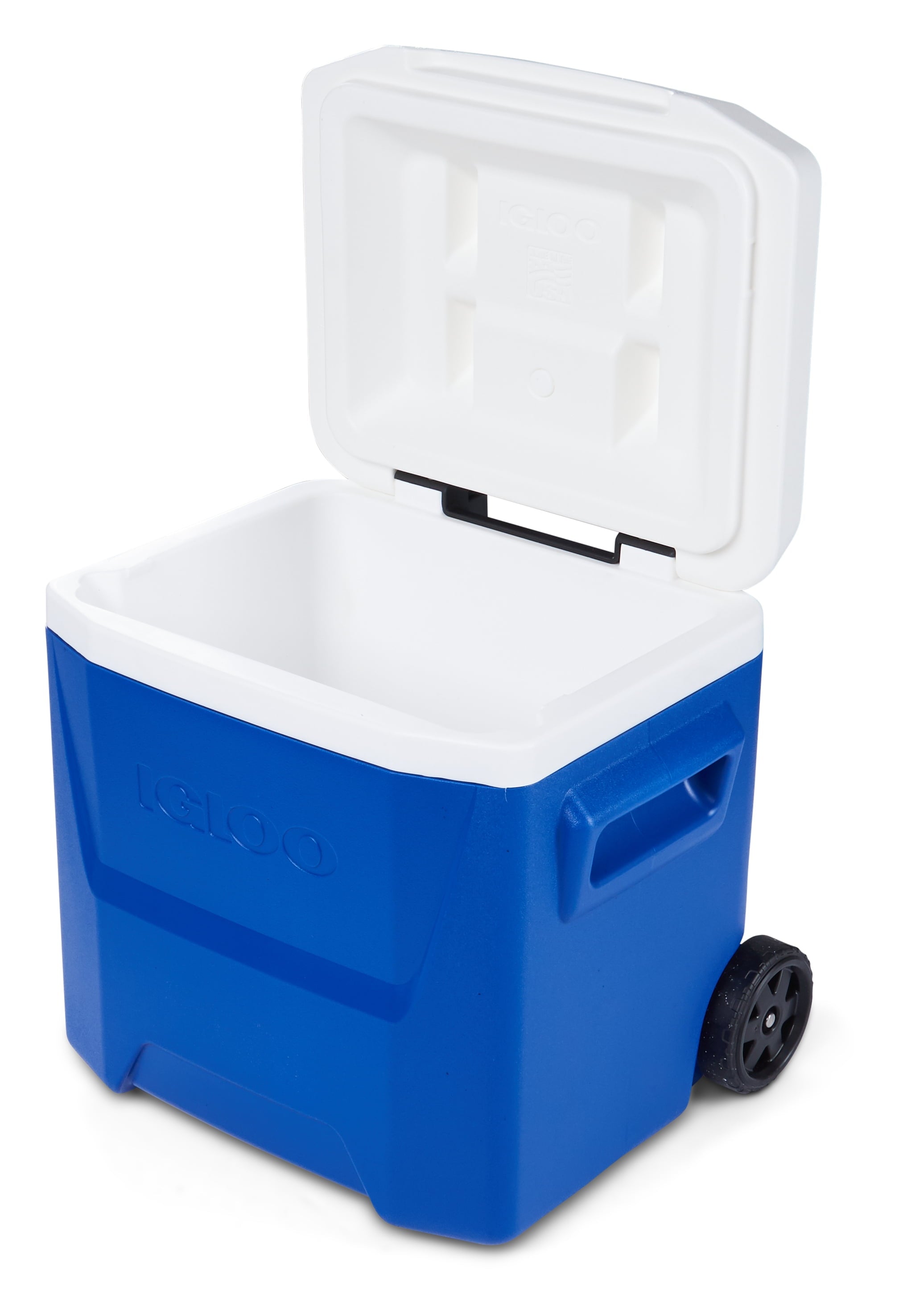16 QT Laguna Hard Side Ice Chest Cooler with Wheels, Blue