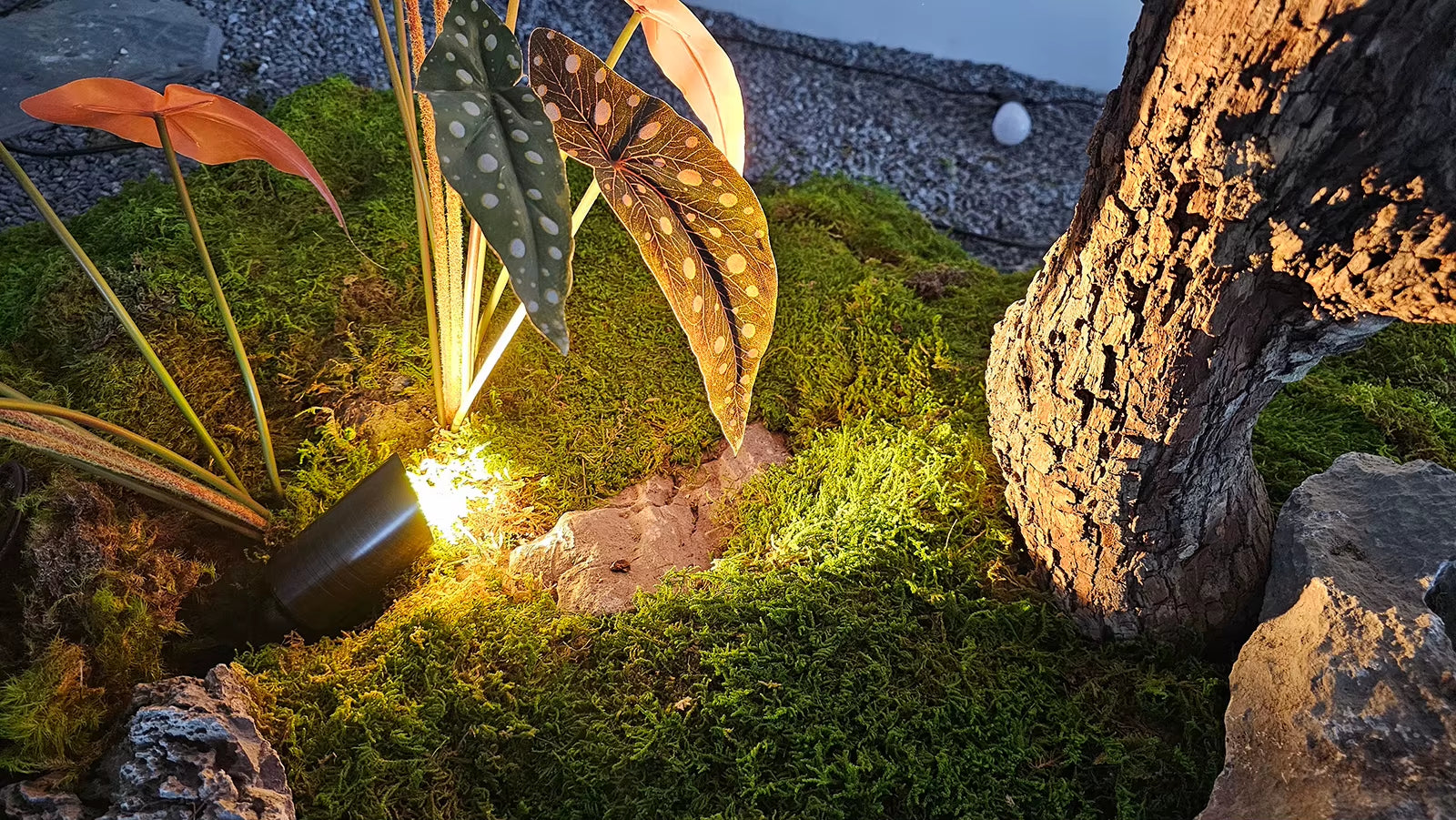 Cast Brass Smart Outdoor Spot Lights Antique Bronze Landscape Lighting Low Voltage for Outdoor Lighting Low Voltage