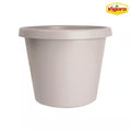 Antonella Medium Cottage Stone Plastic Planter with Drainage Hole (10 In. L X 10 In. W X 8 In. H)